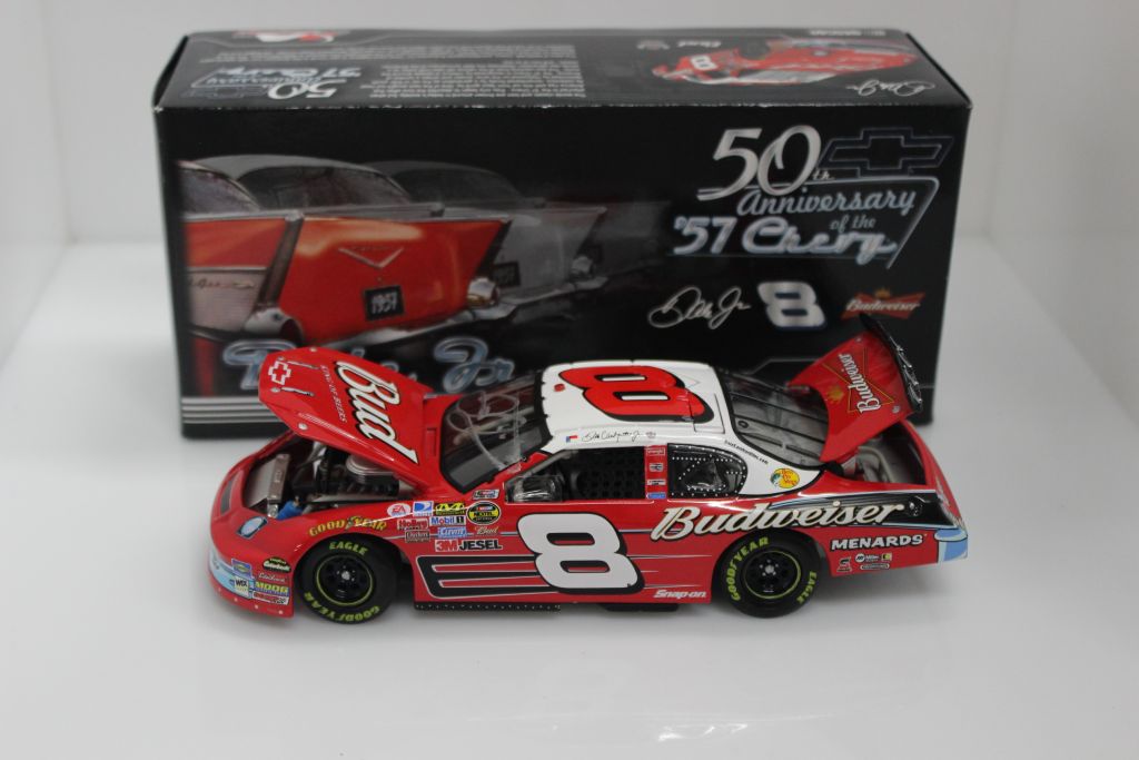 Dale Earnhardt Jr Autographed 2007 Budweiser '57 Chevy 50th Anniversary ...