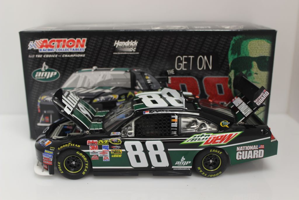 Dale Earnhardt Jr Autographed 2009 AMP Energy / Get on the #88 1:24 ...