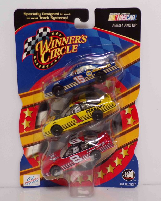 Dale Earnhardt Jr / Michael Waltrip & Steve Park 2002 1:64 Winner's ...