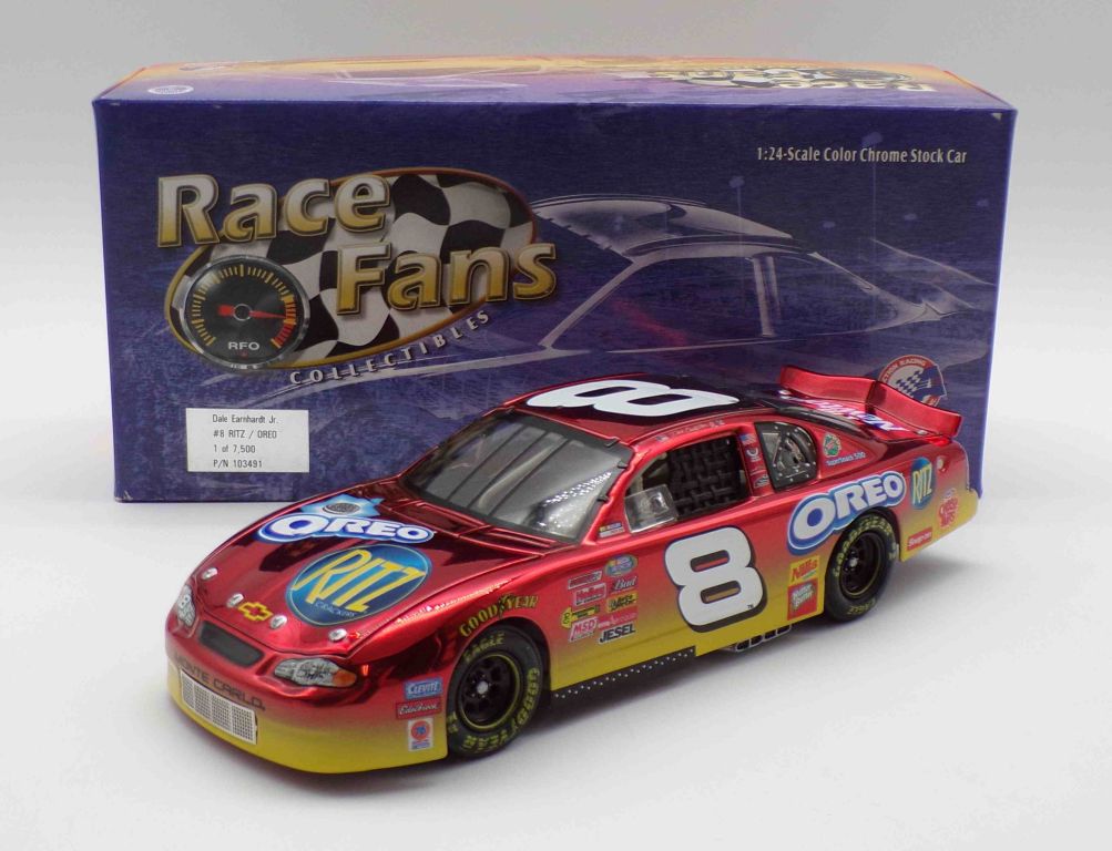 Dale Earnhardt Jr. 2003 #8 Ritz / Oreo Color Chrome 1:24 Race Fans ...