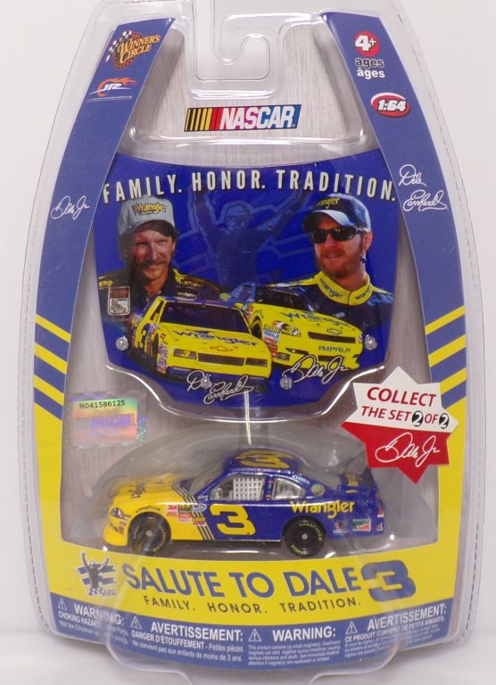 Dale Earnhardt Jr. 2010 Salute To Dale / Wrangler 1:64 Nascar Diecast w ...