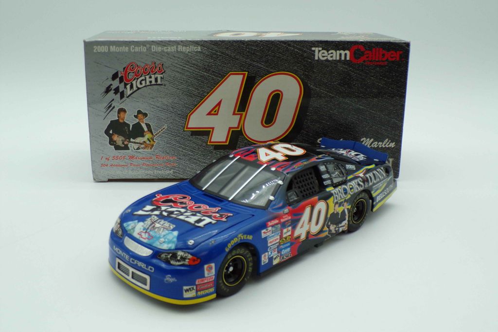 *Damaged See Pictures* Sterling Marlin Autographed 2000 #40 Brooks ...