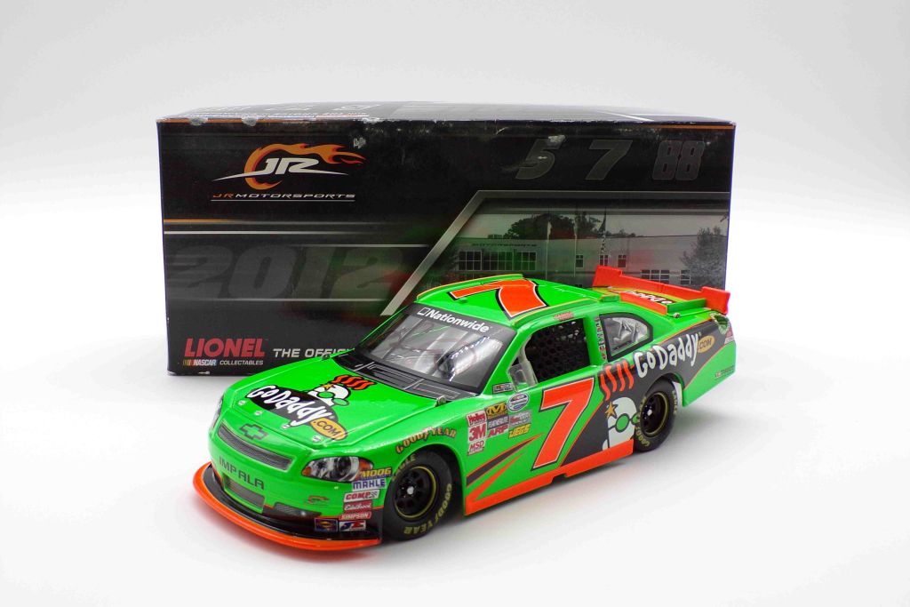 Danica Patrick Autographed 2012 Godaddy.com 1:24 Nascar Diecast