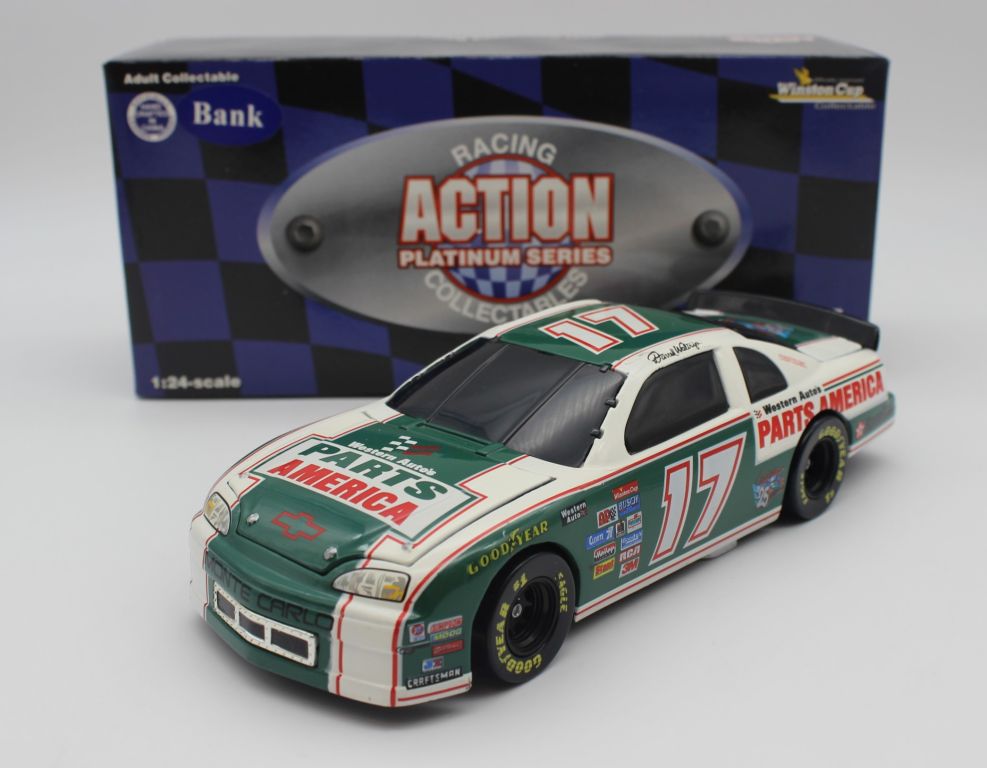 Darrell Waltrip 1997 Parts America 1981-1982 1:24 Nascar Diecast Bank