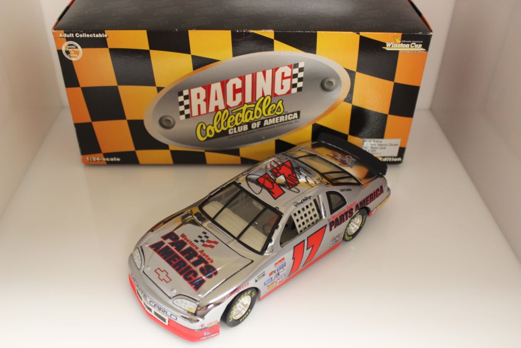 Darrell Waltrip Autographed 1997 Parts America Chrome 1:24 Nascar ...