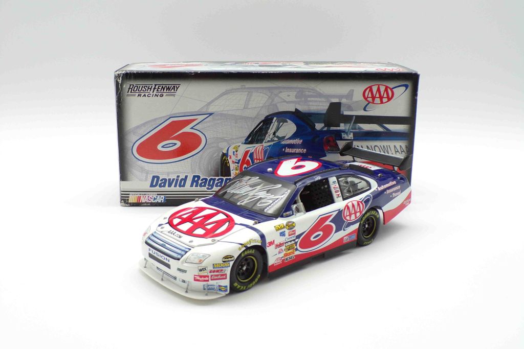 David Ragan Autographed 2007 AAA 1:24 Nascar Diecast