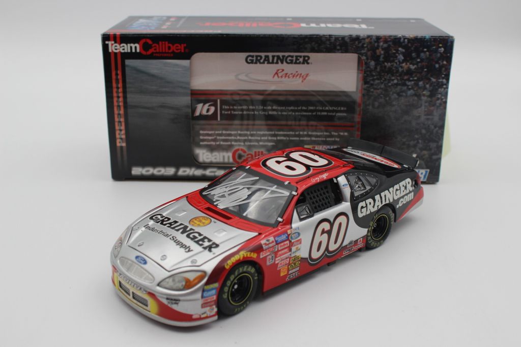 Greg Biffle Autographed Grainger 1:24 Team Caliber Preferred Series