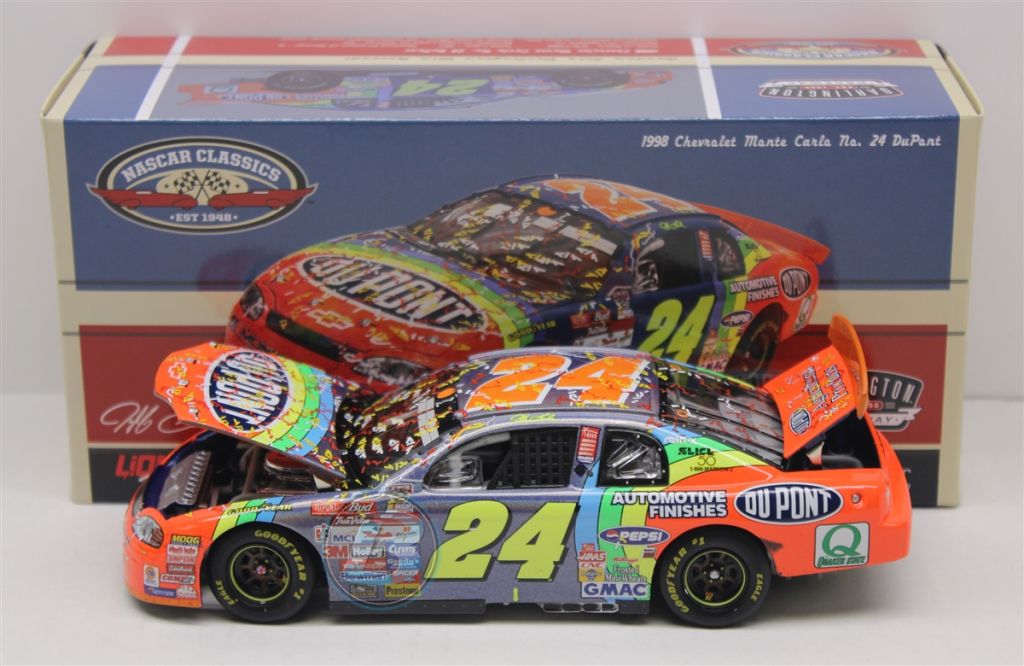 Jeff Gordon 1998 Darlington Win 1:24 Flashcoat Nascar Diecastt