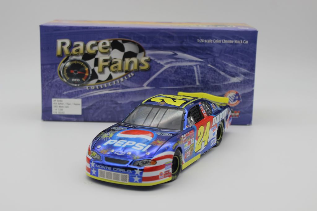 Jeff Gordon 2002 DuPont / Pepsi / Daytona 1:24 Nascar Diecast