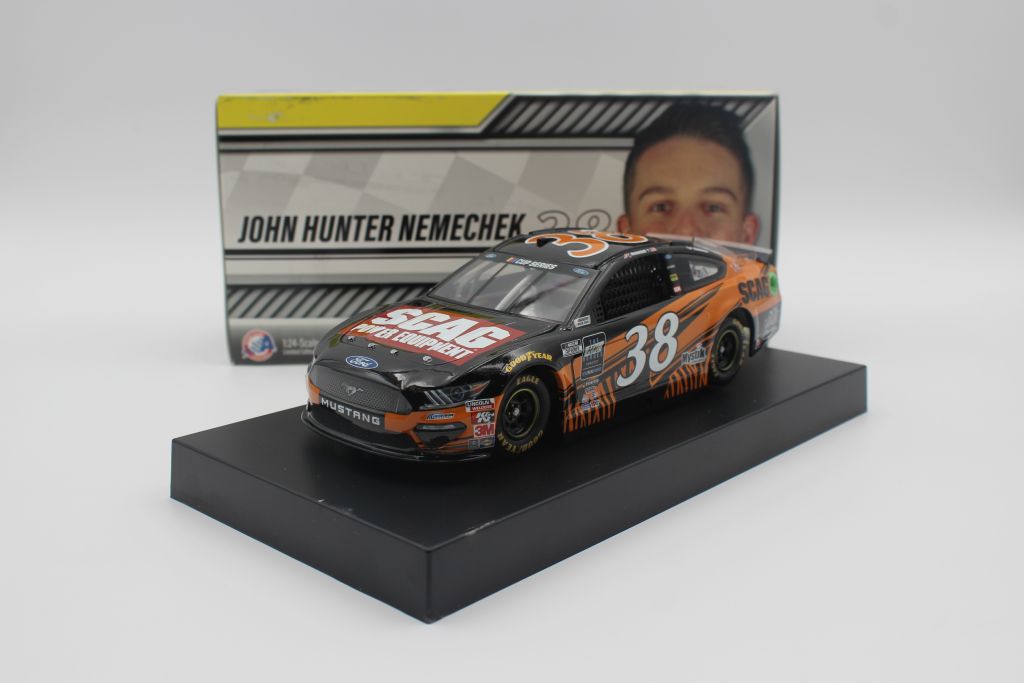 John Hunter Nemechek 2020 SCAG Power Equipment 1:24 Nascar Diecast