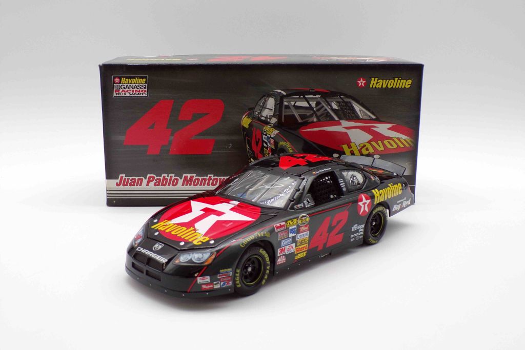 Juan Pablo Montoya Autographed 2007 Texaco / Havoline 1:24 Nascar Diecast