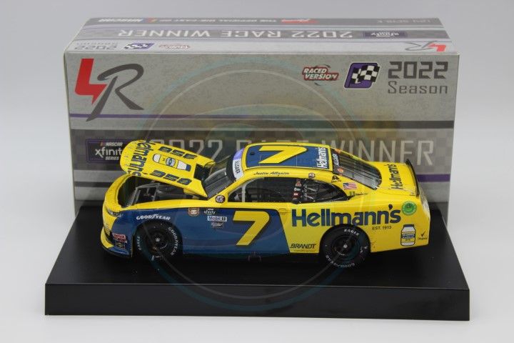 Justin Allgaier 2022 Hellmann's Throwback Darlington 5/7 Race Win 1:24 ...