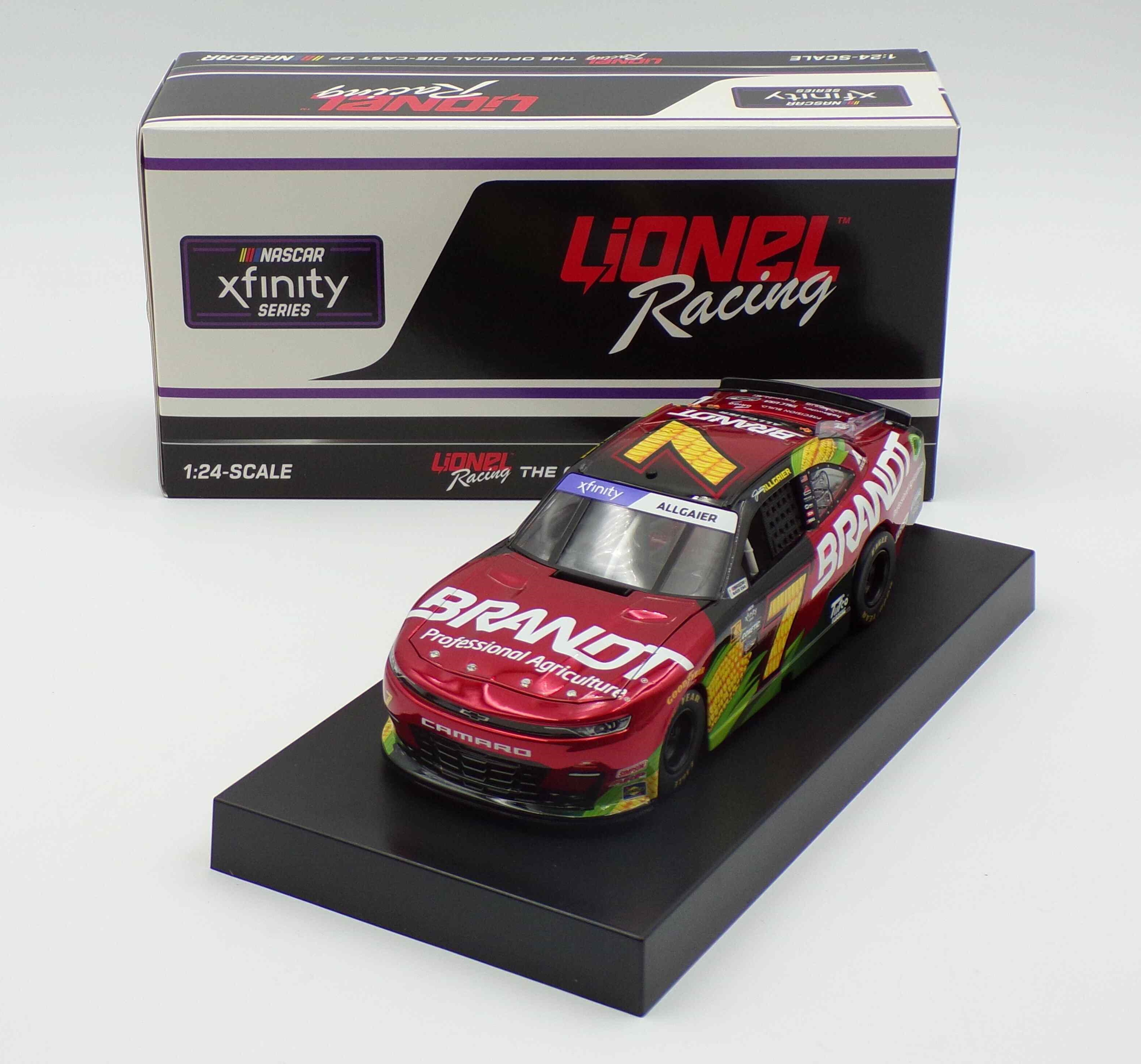 *Preorder* Justin Allgaier Brandt 1:24 Color Chrome Nascar Diecast