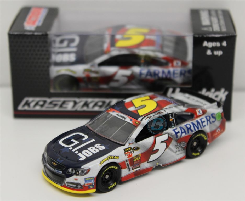 Kasey Kahne 2014 Farmers Insurance G.I. JOBS 1:64 Nascar Diecast