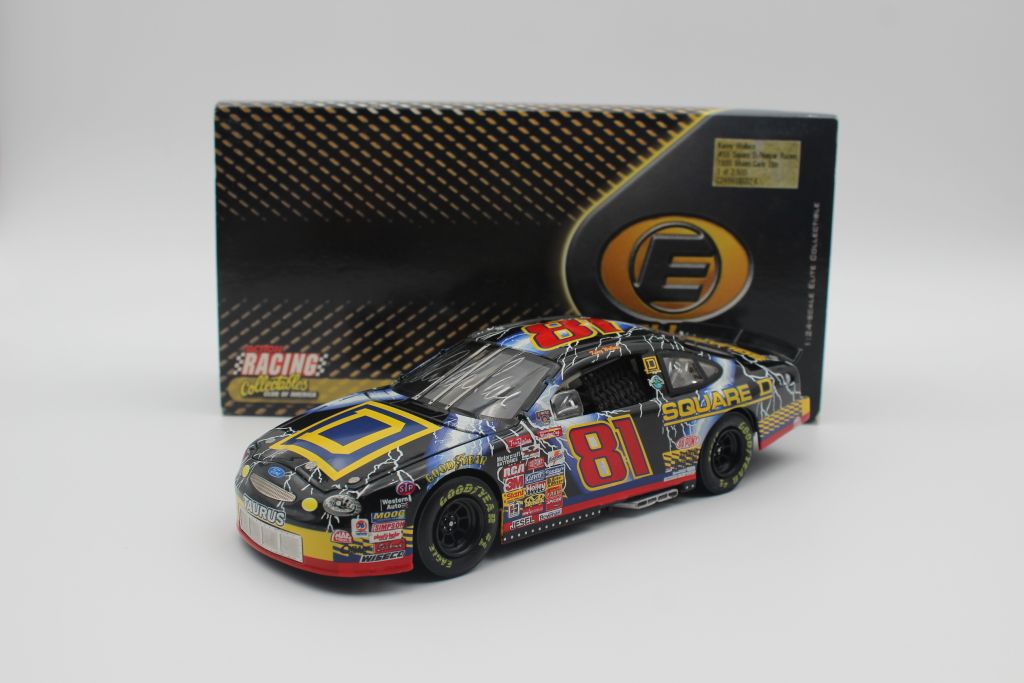 Kenny Wallace Autographed 1999 Square D / Nascar Racers 1:24 RCCA Elite ...