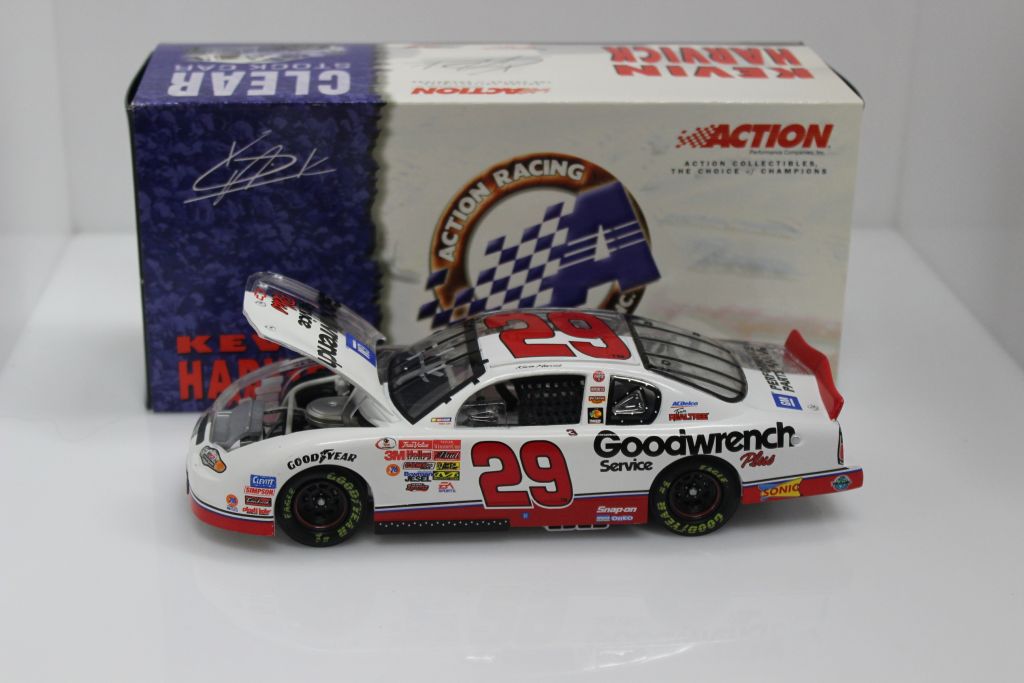 Kevin Harvick 2001 Autographed GM Goodwrench Service Plus 1:24 Nascar ...