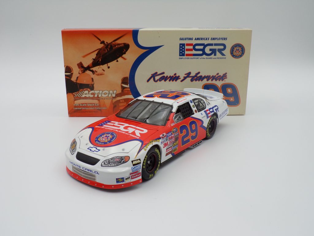 Kevin Harvick 2004 #29 ESGR / Coast Guard 1:24 Nascar Diecast