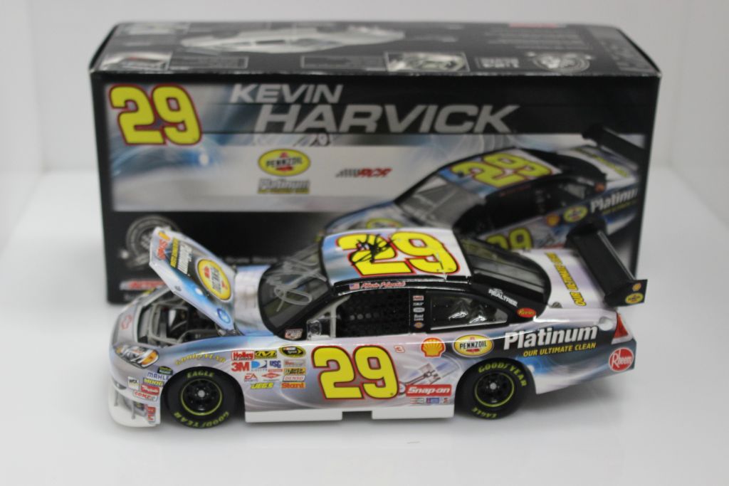 Kevin Harvick 2008 Dual Autographed w/ Richard Childress Pennzoil ...