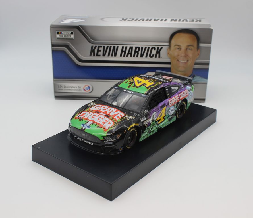 Kevin Harvick 2021 #4 Grave Digger 1:24 Nascar Diecast **DIN #537**