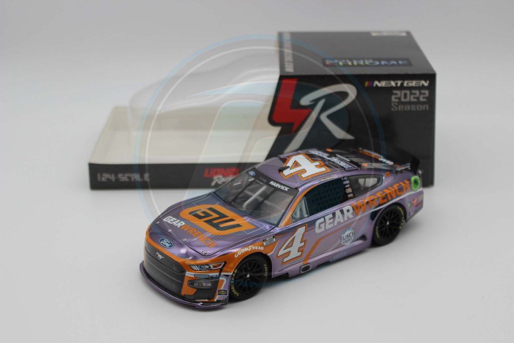 Kevin Harvick 2022 GearWrench 1:24 Color Chrome Nascar Diecast