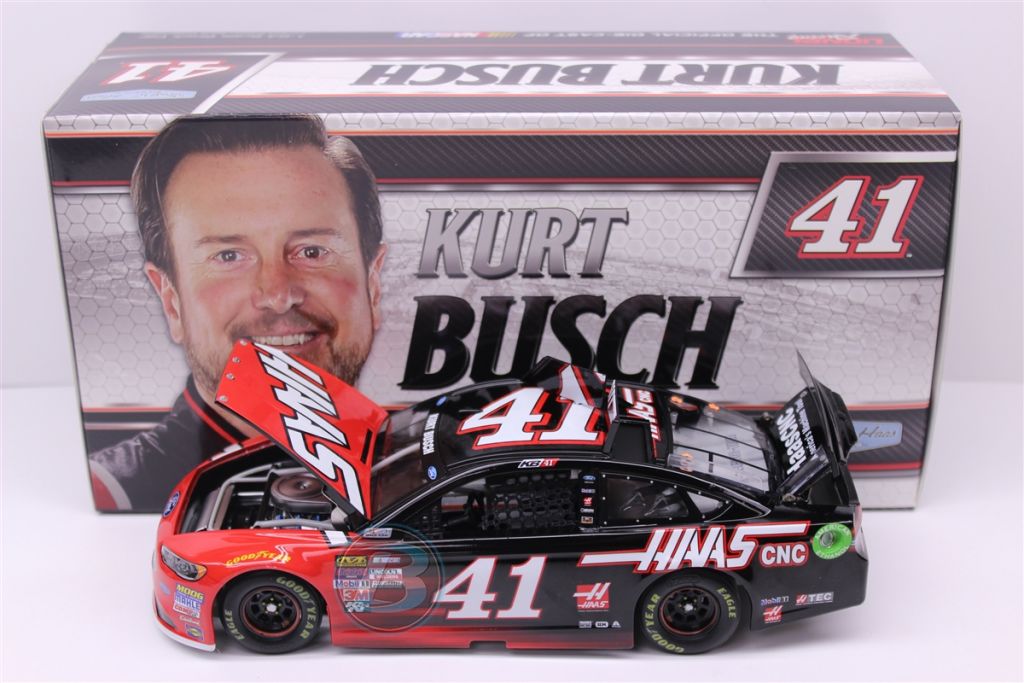 Kurt Busch 2017 Haas Automation 1:24 Nascar Diecast