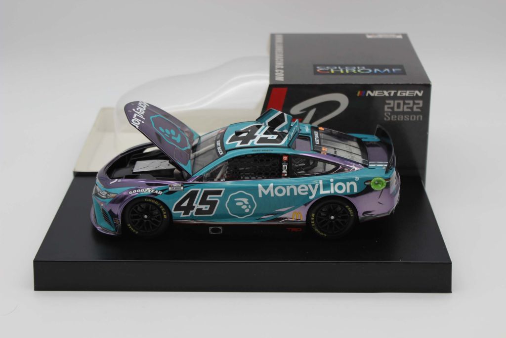 Kurt Busch 2022 MoneyLion 1:24 Color Chrome Nascar Diecast