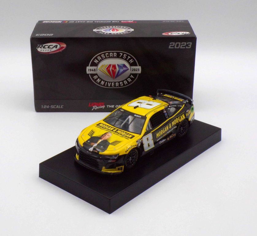 Kyle Busch 2023 Morgan & Morgan 1:24 Elite Nascar Diecast