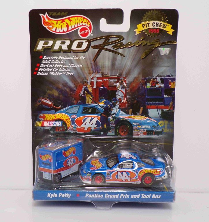 Kyle Petty 1998 #44 Hot Wheels Pro Racing 1:64 Hot Wheels Diecast w ...