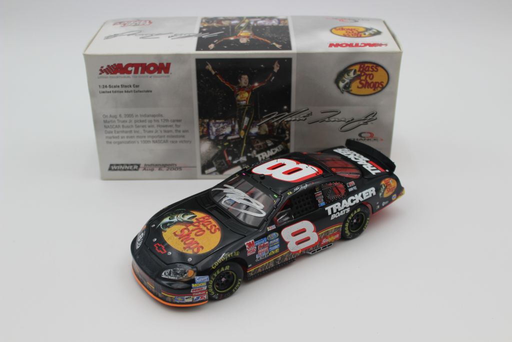 Martin Truex Jr. Autographed 2005 Bass Pro Shops / Indianapolis Raced ...