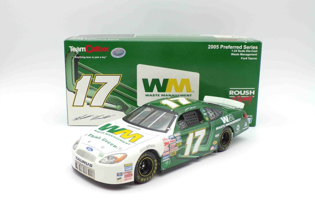 Matt Kenseth 2005 Waste Management 1:24 Team Caliber Preferred Series ...