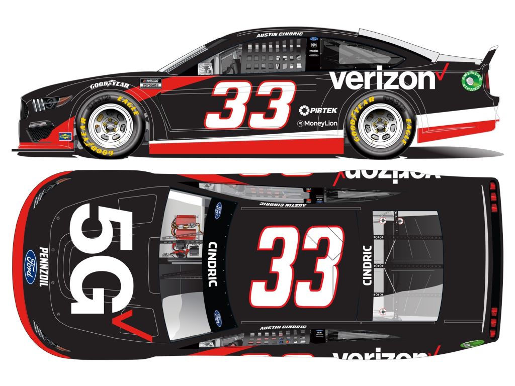 Austin Cindric 2021 Verizon 5G 1:64 Nascar Diecast