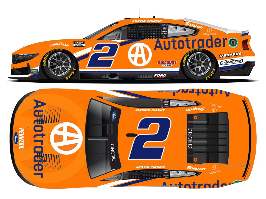 Austin Cindric 2025 Autotrader 1:24 Nascar Diecast