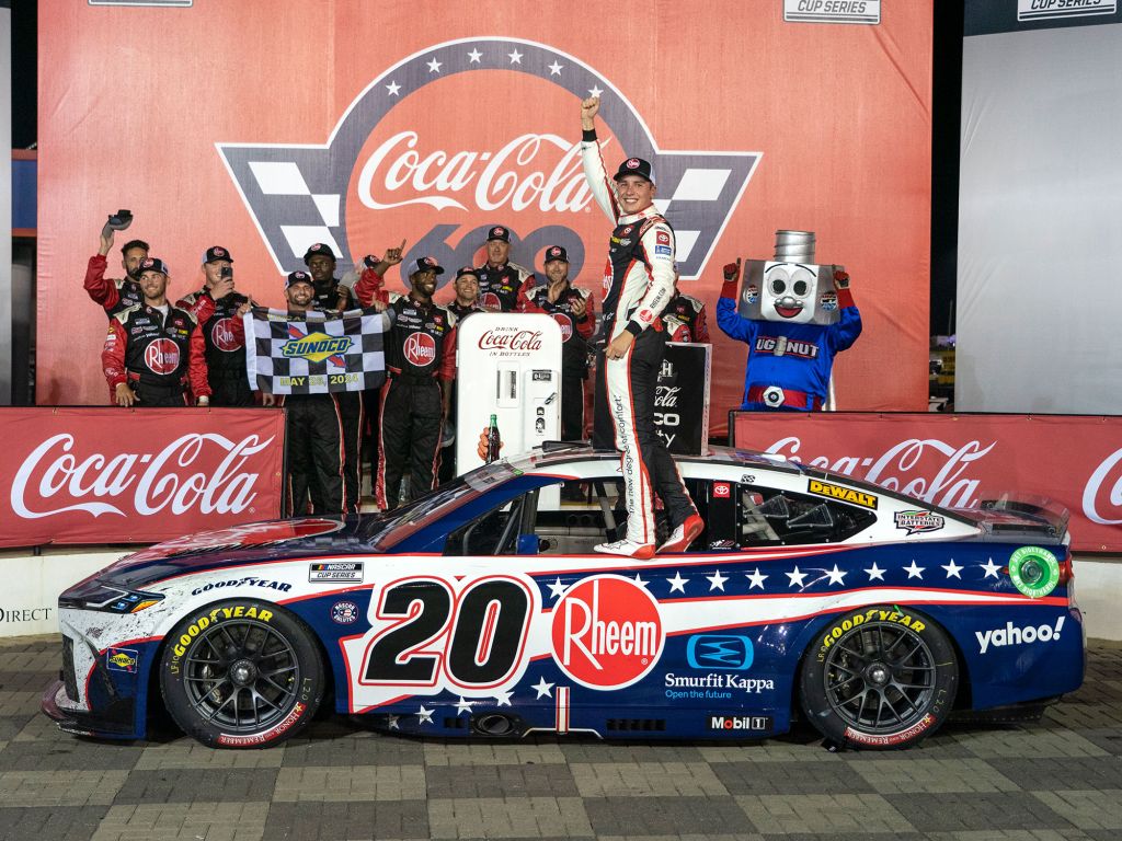 Christopher Bell 2024 Rheem Salutes Charlotte 5/26 Race Win 1:64 Nascar ...