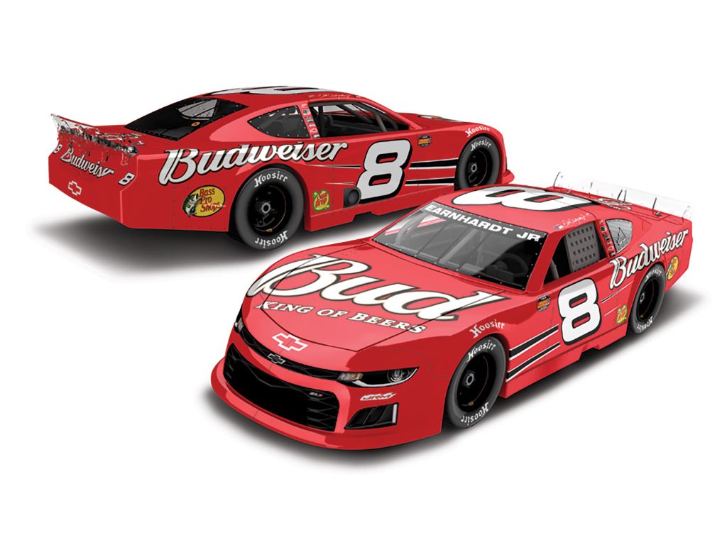 Dale Earnhardt Jr 2024 Budweiser 1:24 Flashcoat Color Late Model Stock ...