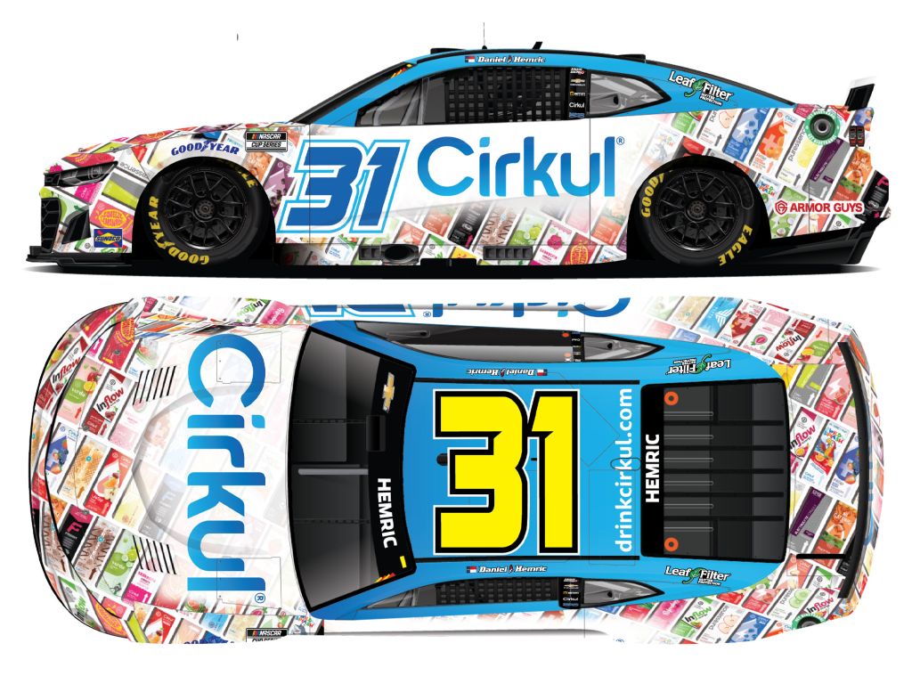 Daniel Hemric 2024 Cirkul 1:24 Nascar Diecast