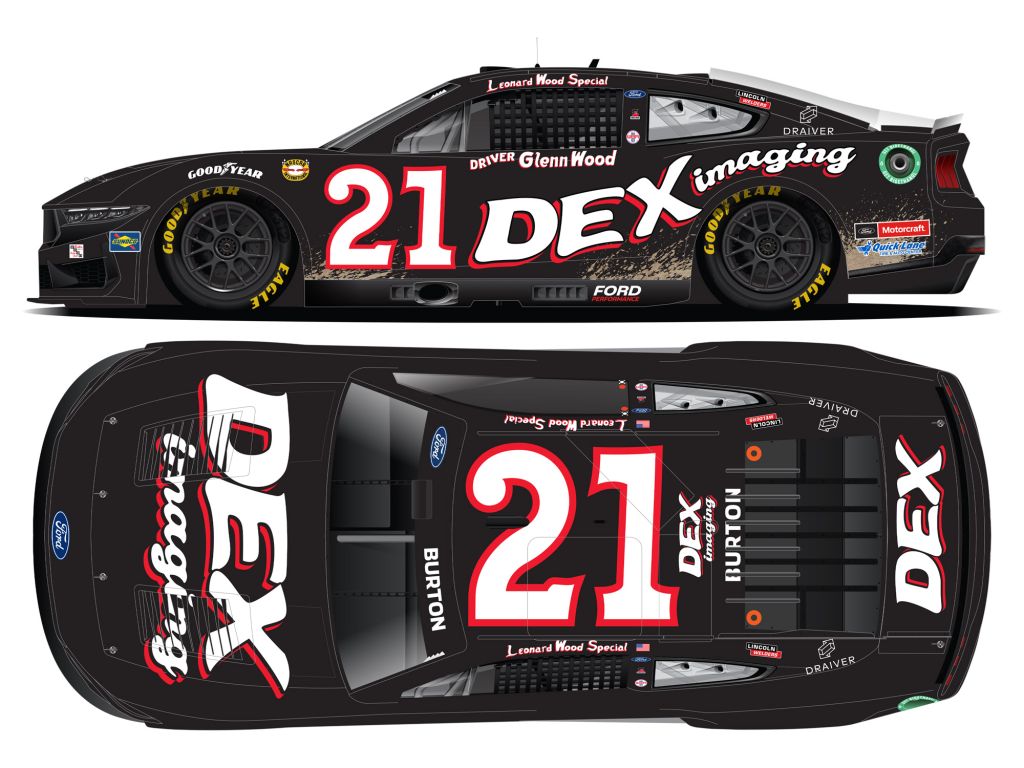 Harrison Burton 2024 Dex Imaging Throwback 1:64 Nascar Diecast