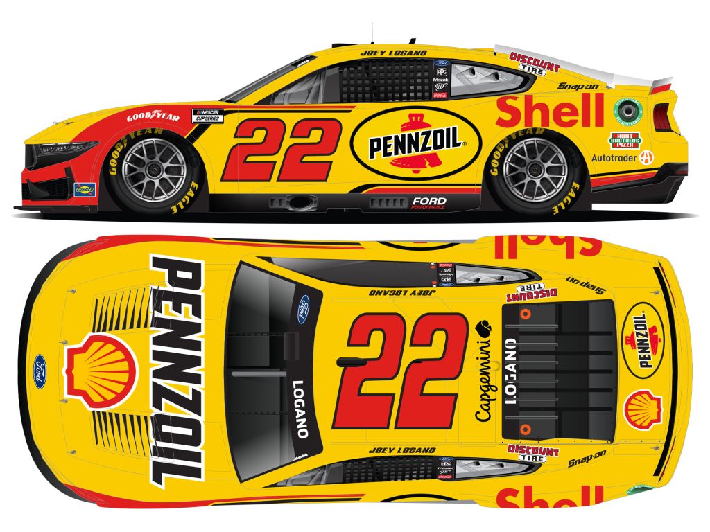 Joey Logano 2025 Shell-Pennzoil 1:64 Nascar Diecast