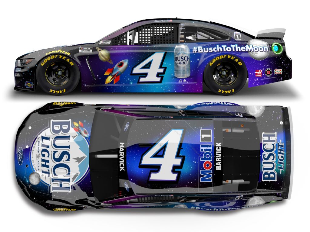 Kevin Harvick 2021 Busch Light #BuschToTheMoon 1:24 Nascar Diecast