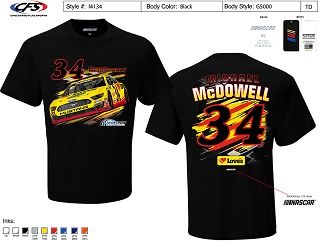 Michael McDowell 2021 Love's 2-Spot Fuel Tee