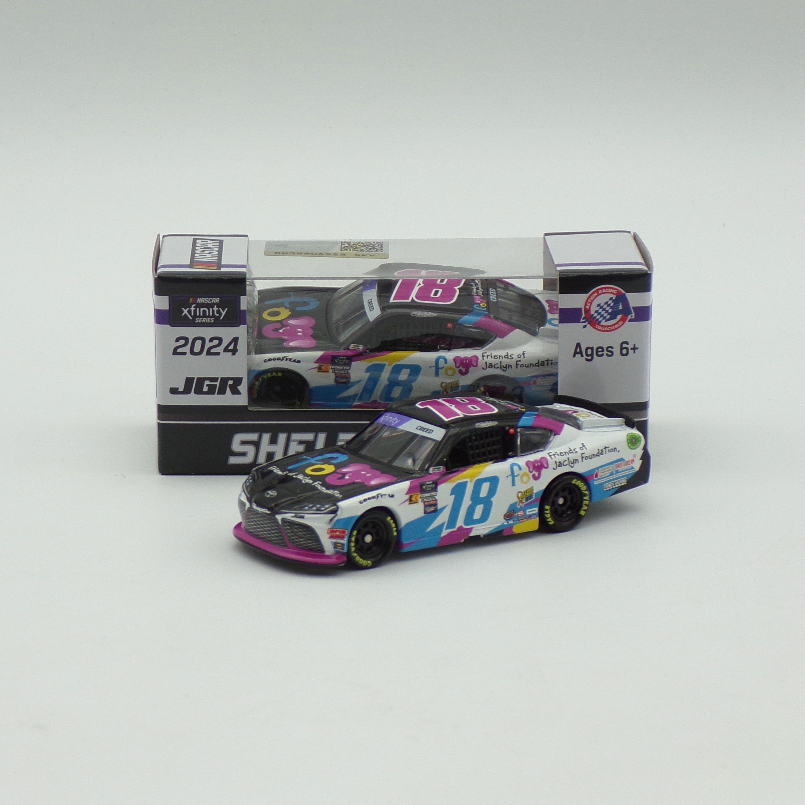 Sheldon Creed 2024 Friends of Jaclyn Foundation 1:64 Nascar Diecast