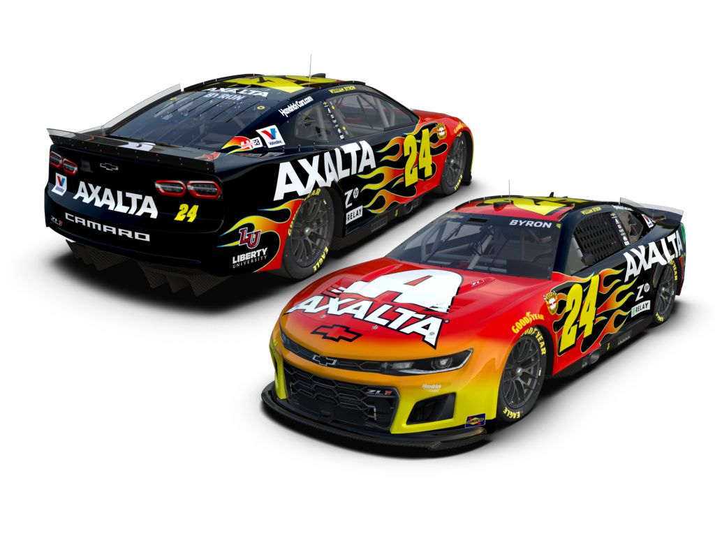 William Byron 2024 Axalta Throwback 1:64 Nascar Diecast