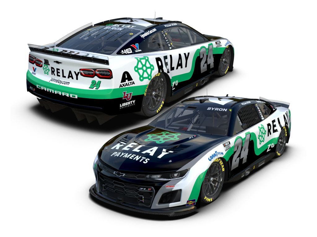 William Byron 2024 Relay Payments 1:64 Nascar Diecast