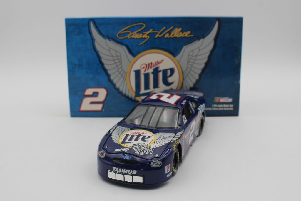 Rusty Wallace 1999 Miller Lite / Harley-Davidson 1:24 Nascar Diecast