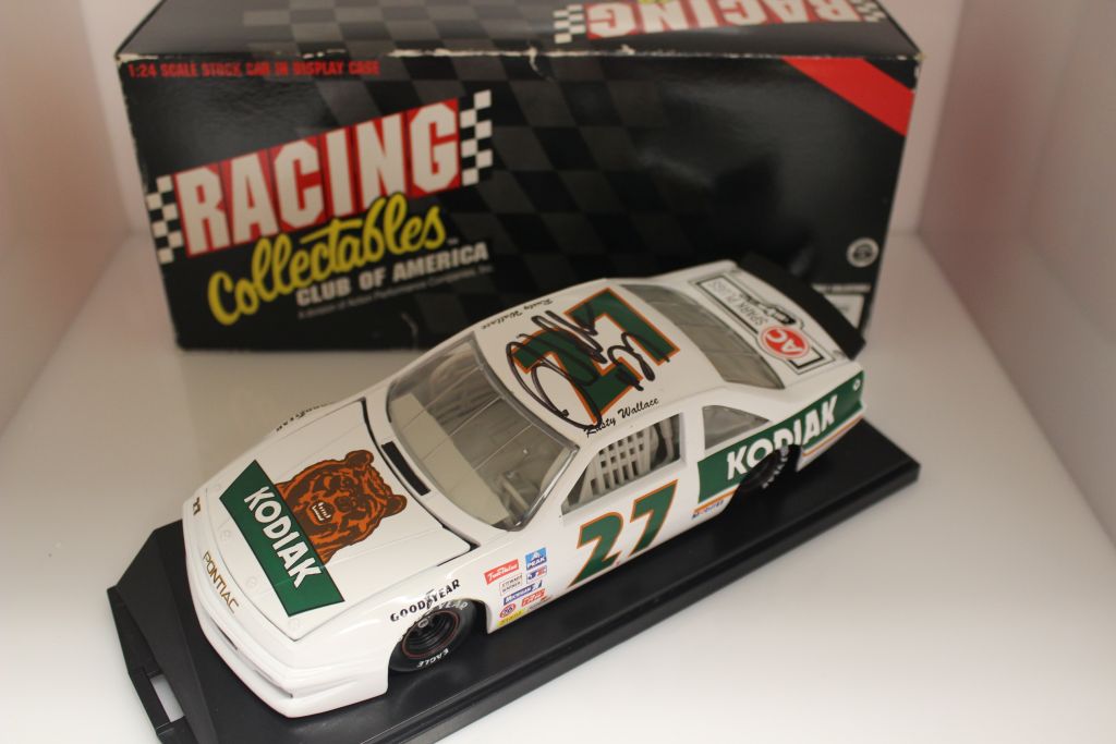 Rusty Wallace Autographed 1995 Kodiak 1:24 Nascar Diecast Racing ...