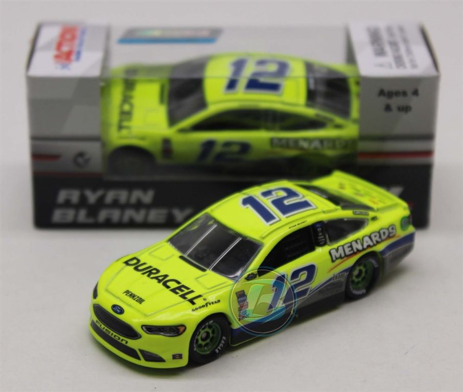 Ryan Blaney 2018 Duracell / Menards Darlington Throwback 1:64 Nascar ...