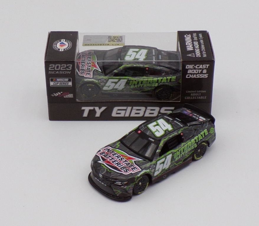 Ty Gibbs 2023 Interstate Batteries Black 1:64 Nascar Diecast - Diecast ...