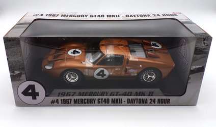 1967 Mercury GT40 MKII - Daytona 24 Hour  #4 1:18 Diecast  Mercury, GT40 1:18 Diecast, ACME Diecast