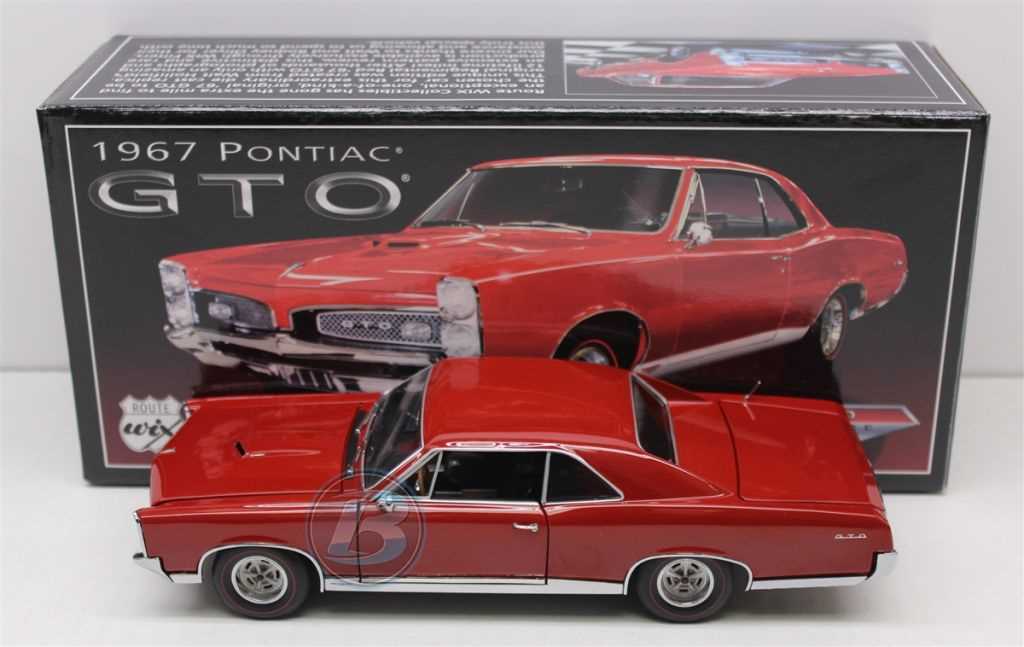 1967 gto diecast model