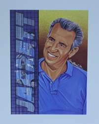 1992 Ned Jarrett Sam Bass Print 19.5" X 15.5"  1992 Ned Jarrett Sam Bass Print 19.5" X 15.5"