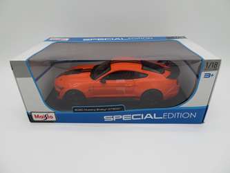 2020 Mustang Shelby GT500 Orange Black Racing Stripes Ford Maisto 1:18 2020 Mustang Shelby GT500 Orange Black Racing Stripes Ford Maisto 1:18